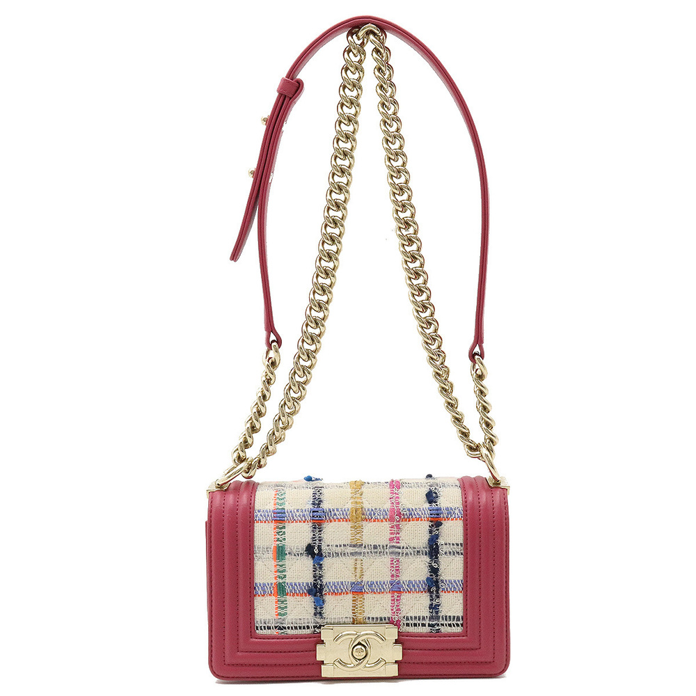Chanel Boy Chanel Chain Bag Pink
